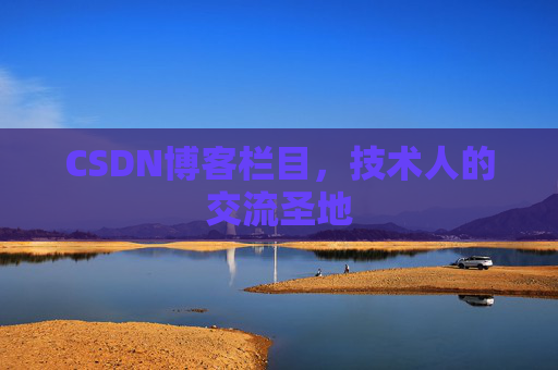 CSDN博客栏目，技术人的交流圣地